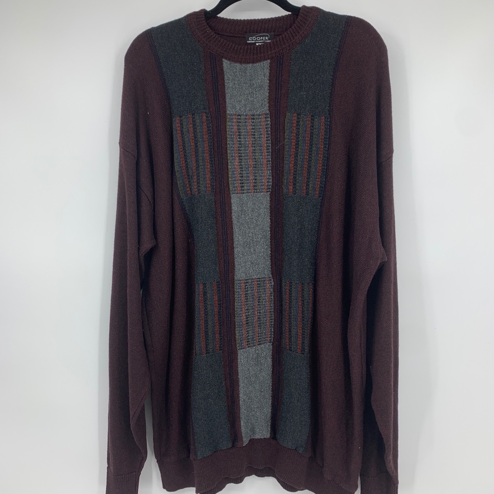 Cooper Knitting Mills mens 3XLT‎ Sweater Knit